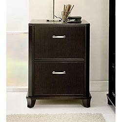 Shop Manhattan Contemporary 2 Drawer File Cabinet Free Shipping