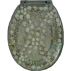 Sea Shell Urinal Sea Shell Polyresin Toilet Seat - Bed Bath & Beyond - 3450373