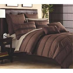 Hudson Mink 16 Piece Duvet Cover Set Overstock 3450522