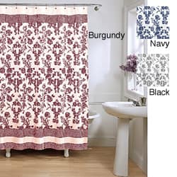 Shop Toile Fabric Shower Curtain Free Shipping On Orders Over