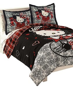 Shop Hello Kitty Rocker Full Queen Comforter Set Overstock