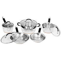 Revere Copper Advantage 9-piece Cookware Set - Bed Bath & Beyond - 3892261