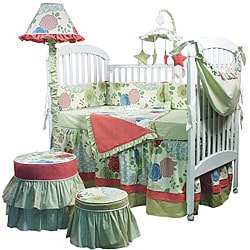 Shop Hoohobbers 4 Piece Crib Bedding Ensemble Free Shipping