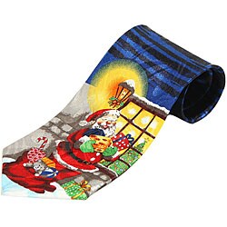 Mystic Clothing Satin Santa Claus Necktie