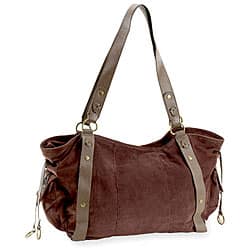 Brown Corduroy Diaper Bag - Overstock - 3516938