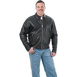 overstock men's leather jackets