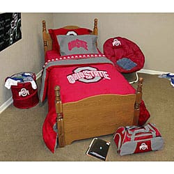 Shop Ohio State Bedding Ensemble Overstock 3518639