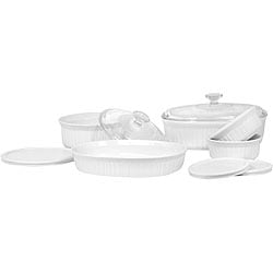 CorningWare French White 10-piece Bakeware Set - Bed Bath & Beyond ...