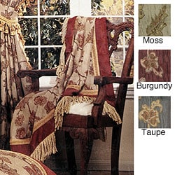 Burgundy Botanicals Quilted Blanket NCU0DQQ0556