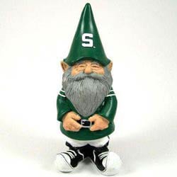 Shop Michigan State Spartans Good Luck Garden Gnome - Free Shipping On