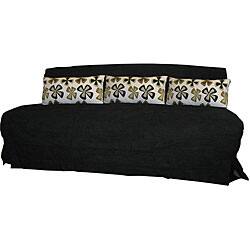 Stella King Size Futon Sofa With Black Cover Ping The Best Deals On Futons