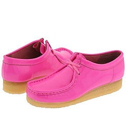 Clarks Wallabee - Womens Bright Pink 