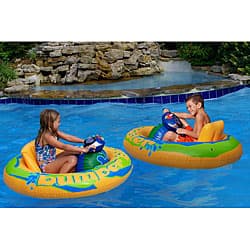 inflatable motorized bumper boat
