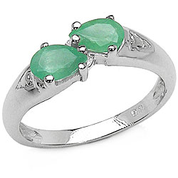 jewelry ring watches rings malaika emerald genuine sterling silver gemstone