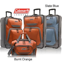coleman 5 piece spinner luggage set