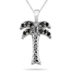 diamond jewelry watches necklaces 10k palm pendant tree gold