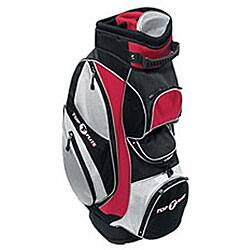 Top Flite D2 Black Red Cart Bag Overstock