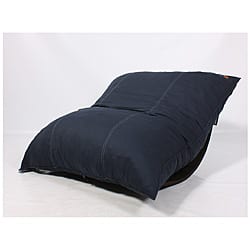 Shop Lovesac Pillowsac Navy Foam Lounge Bag Chair Free Shipping