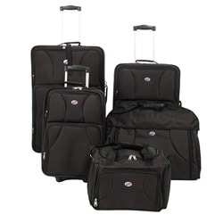 american tourister 5 piece luggage set