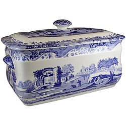 Spode Blue Italian Bread Bin - Bed Bath & Beyond - 3657063