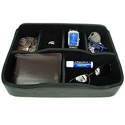 Shop Leather Dresser Caddy And Organizer Valet Set Of 3