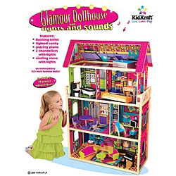 dollhouse with lights and sounds