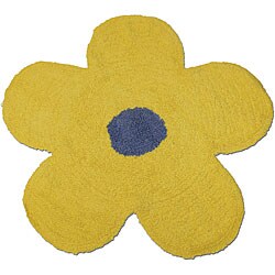 Shop Magic Makeover Daisy-shaped Rug (2'7 x 2'7) - Overstock - 3671926
