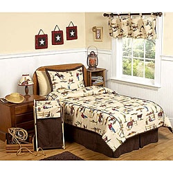 Shop Wild West Cowboy 4 Piece Twin Size Bedding Set Free
