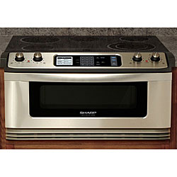 Shop Sharp Insight Pro Cooktop and Microwave Drawer - Overstock - 3699615