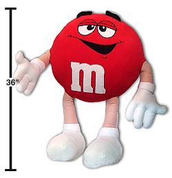 M&M'S Plush Pillow New 