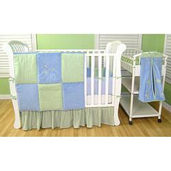 Shop Trend Lab Angel Baby 4 Piece Crib Bedding Set Overstock