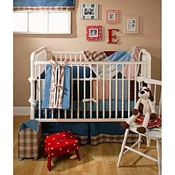 denim crib bedding