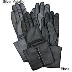 michael kors leather gloves