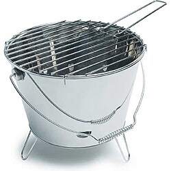 Sagaform Metal Bucket BBQ Grill. Opens flyout.