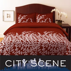 City Scene Branches Spice Duvet Cover Set. Opens flyout.