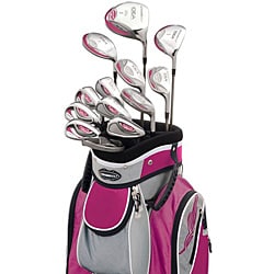 Adams A3OS Women's 'Raspberry' 13-piece Full Golf Set - Bed Bath