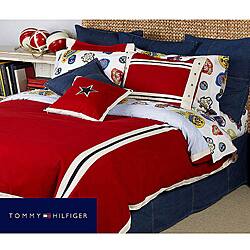 Shop Tommy Hilfiger American Classics Red Comforter Set Free