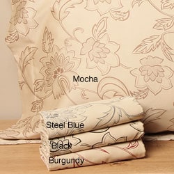 Jacobean Cotton 3-piece Duvet Cover Set. Opens flyout.