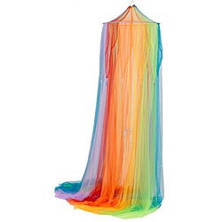 Rainbow Retreat Canopy For Kids Shown with the Retreat Hollow- Sold Separately 