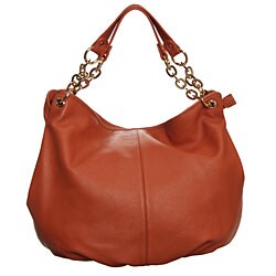 pebbled leather hobo bag