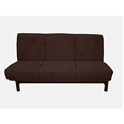 Armless Dark Brown Futon Sofa Bed Bed Bath Beyond 4044038