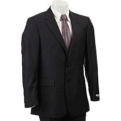 Kenneth Cole New York Men's Navy Wool/ Silk Blend Suit. Opens flyout.