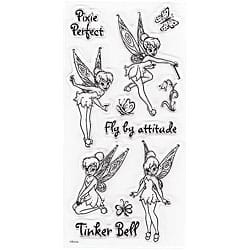 slide 1 of 1, Disney's Tinker Bell Clear Stamps