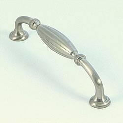 Shop French Country Satin Nickel Cabinet Pulls Pack Of 10