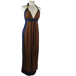 T-Bags Women's Brown Maxi Dress (Size XS) - 12098361 - Overstock.com ...