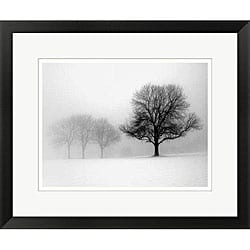 Ilona Wellmann 'Winter Trees I' Framed Art - Bed Bath & Beyond - 4094841