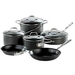 Emerilware by All-Clad Hard Anodized 10-piece Cookware Set - Bed Bath ...