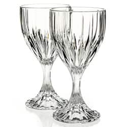 Mikasa Park Lane Goblets, Pair of Wine Glasses, Goblets, Toasting