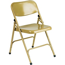 gold metal folding chairs