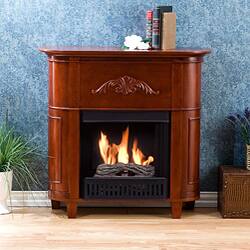 Shop Connor Classic Mahogany Fireplace Free Shipping Today